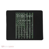WE THE PEOPLE US CONSTITUTION PREAMBLE UNITED STATES FLAG Mousepad thumb 0
