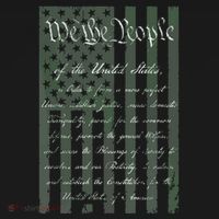 WE THE PEOPLE US CONSTITUTION PREAMBLE UNITED STATES FLAG Women's Tank Top thumb 5
