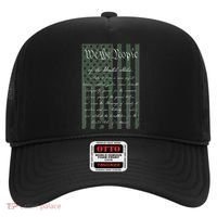 WE THE PEOPLE US CONSTITUTION PREAMBLE UNITED STATES FLAG Hat thumb 0