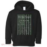 WE THE PEOPLE US CONSTITUTION PREAMBLE UNITED STATES FLAG Toddler Hoodie thumb 0