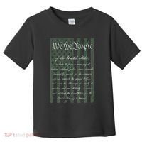 WE THE PEOPLE US CONSTITUTION PREAMBLE UNITED STATES FLAG Toddler T-Shirt thumb 0