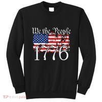 We The People 1776 US Constitution Freedom American Flag Sweatshirt thumb 0