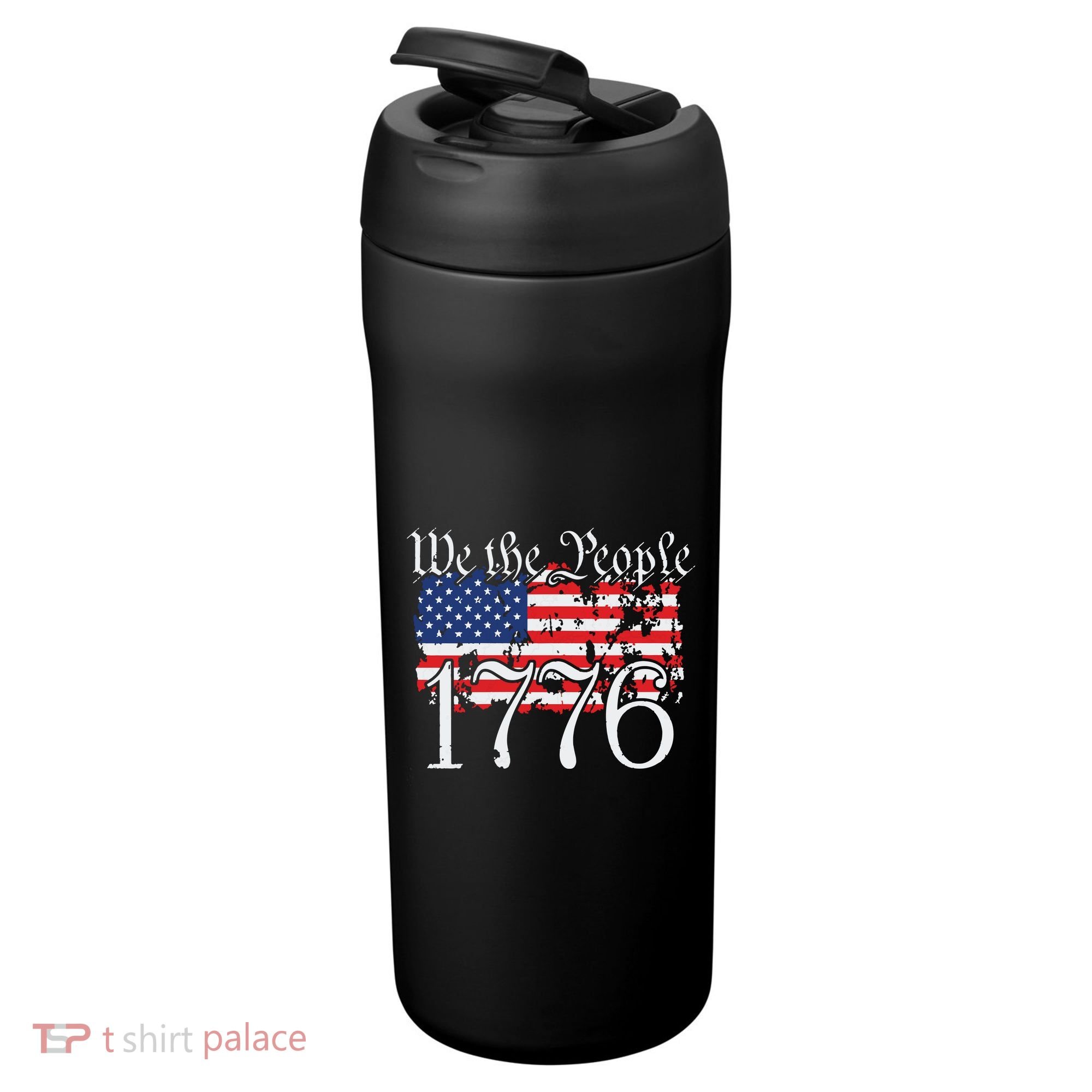 We The People 1776 US Constitution Freedom American Flag 24oz Duet Stainless Steel Tumbler