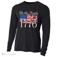 We The People 1776 US Constitution Freedom American Flag Cooling Performance Long Sleeve Crew thumb 0