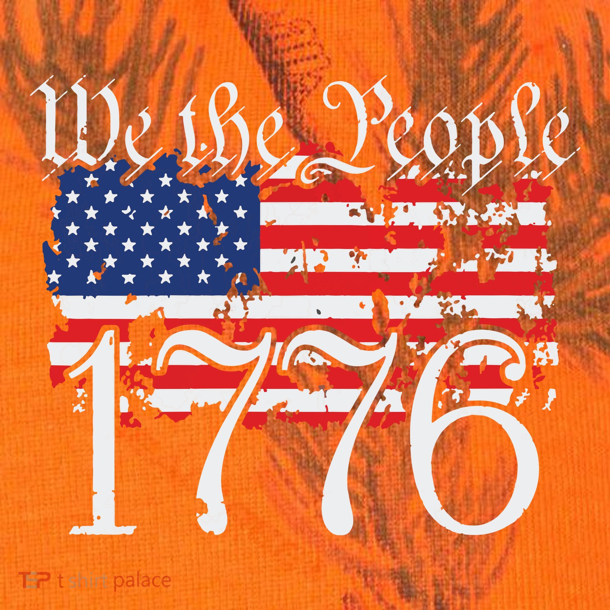We The People 1776 US Constitution Freedom American Flag Kati Licensed 12" Camo Cuffed Beanie