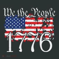 We The People 1776 US Constitution Freedom American Flag Infant Baby Jersey Bodysuit thumb 2