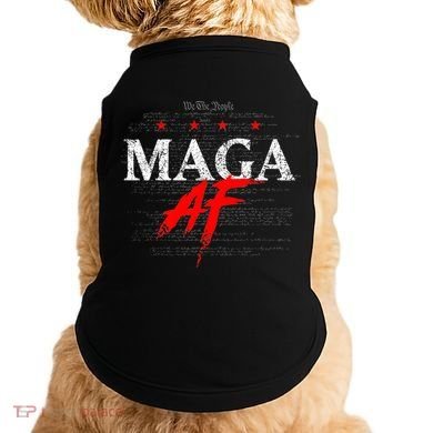 We The People Maga Af Doggie Tank