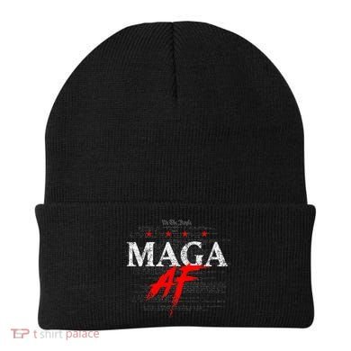 We The People Maga Af Beanie