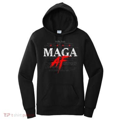 We The People Maga Af Women's Hoodie