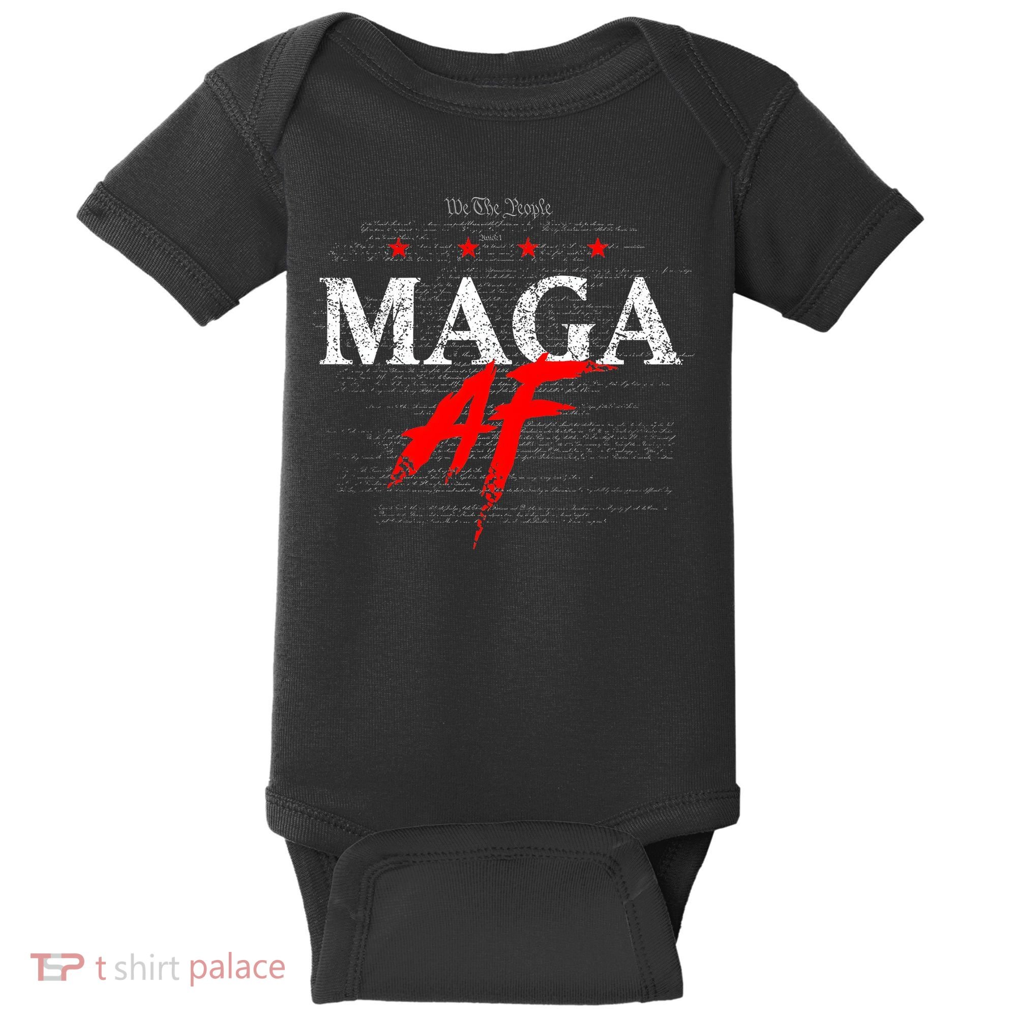 We The People Maga Af Baby Bodysuit