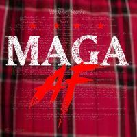 We The People Maga Af Women's Flannel Plaid Pajama Pants thumb 2