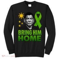 We the People Philippines Digong Apparel Duterte Bring Him Home Philippines PRRD DU30 Supporter Sweatshirt thumb 0