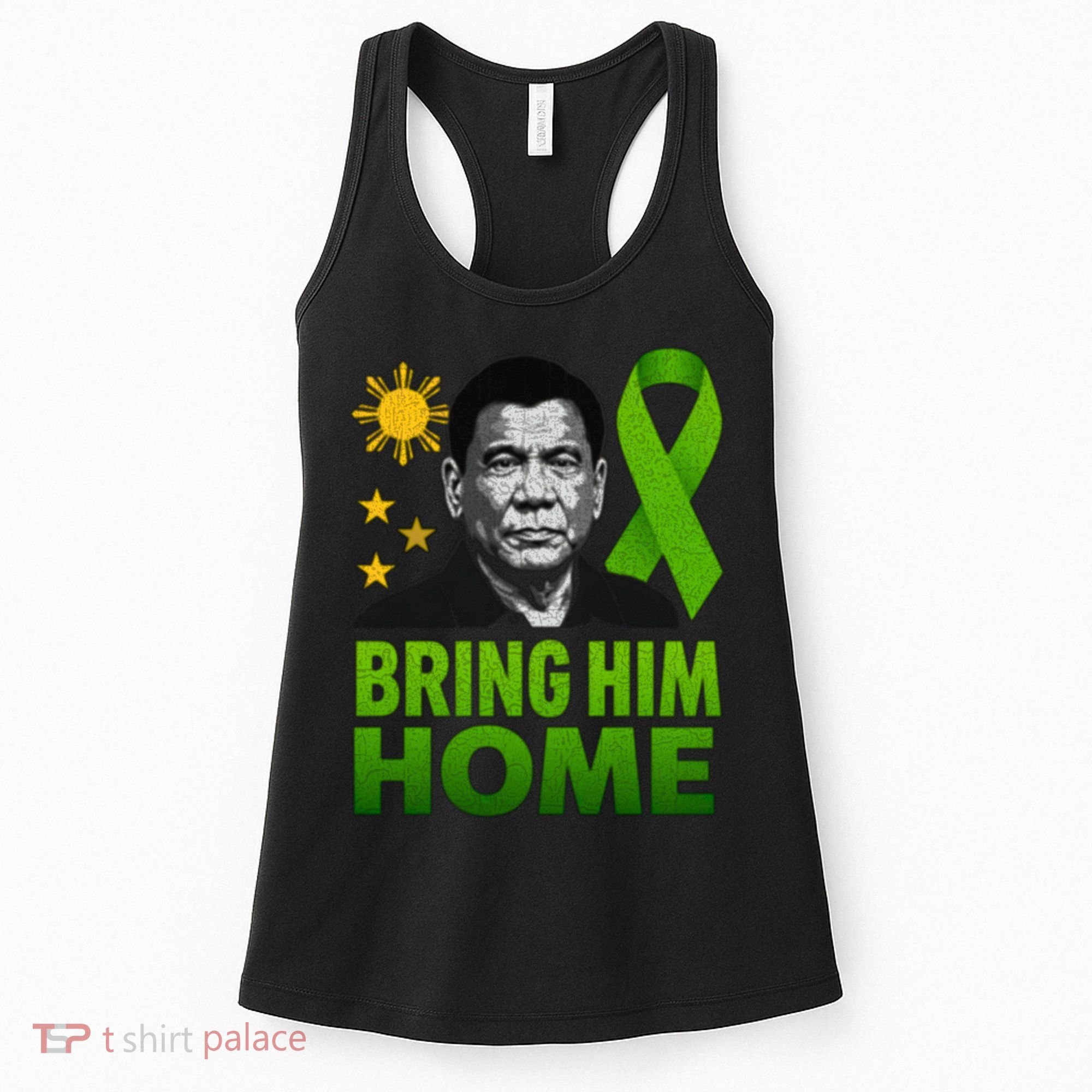We the People Philippines Digong Apparel Duterte Bring Him Home Philippines PRRD DU30 Supporter Women's Tank Top