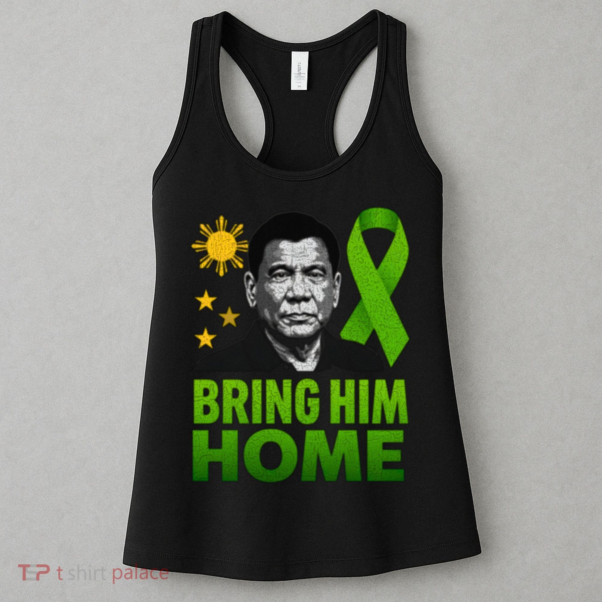 We the People Philippines Digong Apparel Duterte Bring Him Home Philippines PRRD DU30 Supporter Women's Tank Top