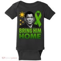 We the People Philippines Digong Apparel Duterte Bring Him Home Philippines PRRD DU30 Supporter Baby Bodysuit thumb 0
