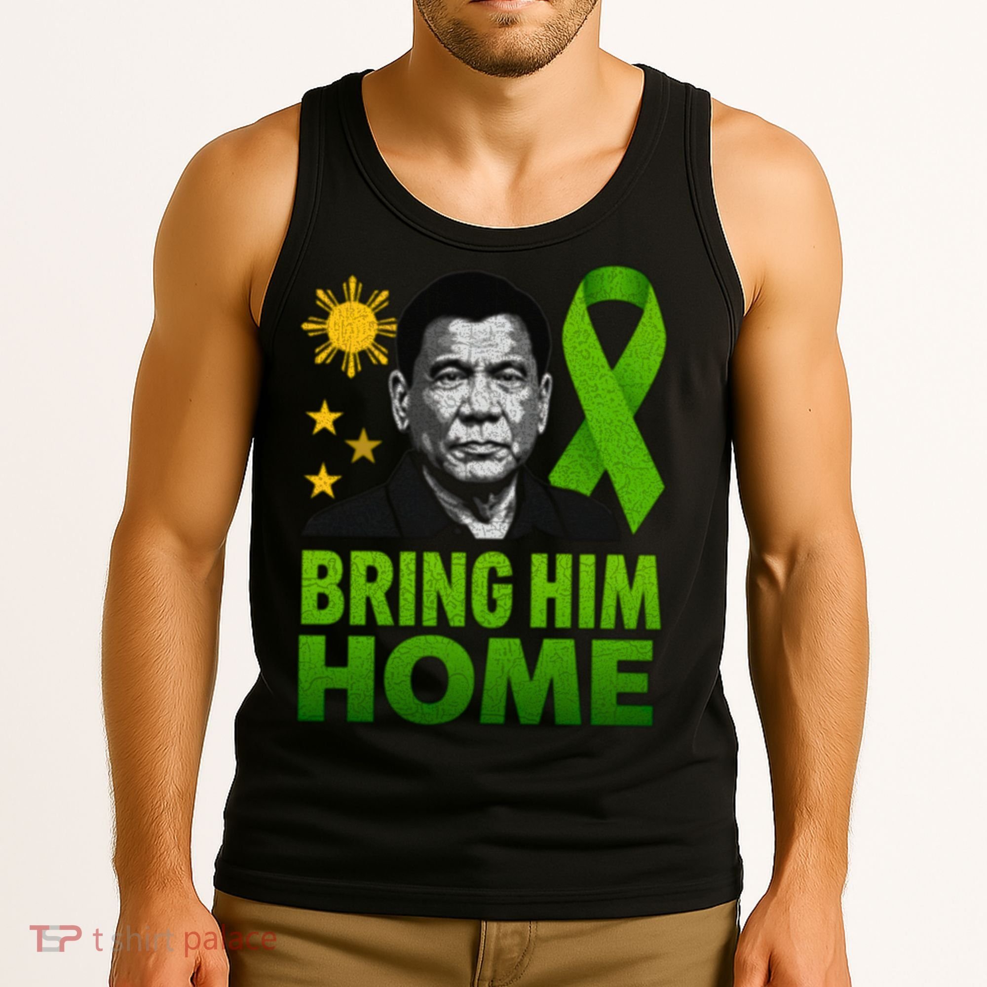We the People Philippines Digong Apparel Duterte Bring Him Home Philippines PRRD DU30 Supporter Tank Top