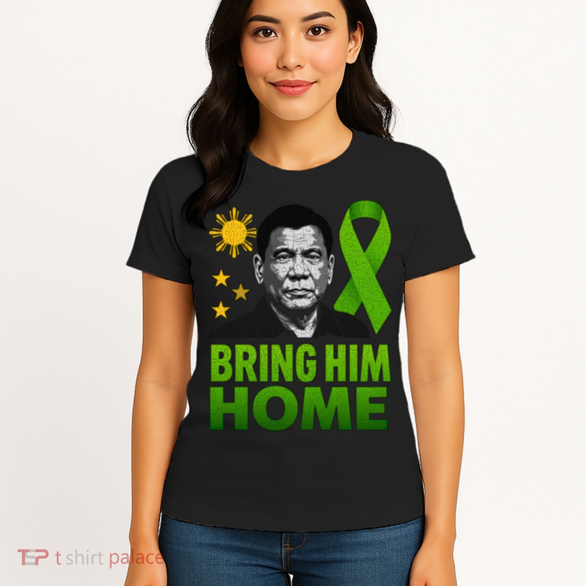 We the People Philippines Digong Apparel Duterte Bring Him Home Philippines PRRD DU30 Supporter Women's T-Shirt