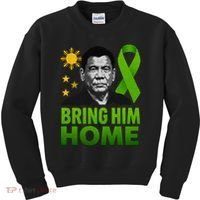 We the People Philippines Digong Apparel Duterte Bring Him Home Philippines PRRD DU30 Supporter Kids Sweatshirt thumb 0