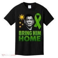 We the People Philippines Digong Apparel Duterte Bring Him Home Philippines PRRD DU30 Supporter Kids T-Shirt thumb 0