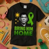 We the People Philippines Digong Apparel Duterte Bring Him Home Philippines PRRD DU30 Supporter Kids T-Shirt thumb 3