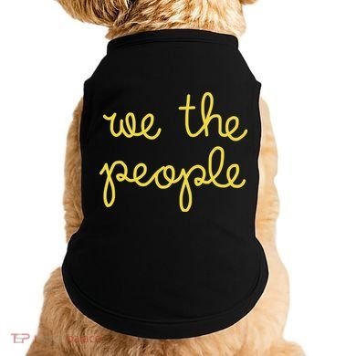 We The People Nicolle Wallace Gold Eddition Doggie Tank