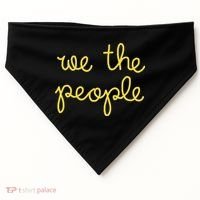 We The People Nicolle Wallace Gold Eddition USA-Made Doggie Bandana thumb 0