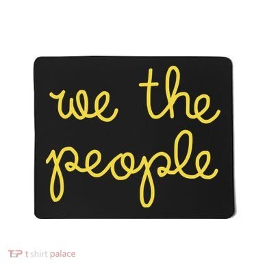 We The People Nicolle Wallace Gold Eddition Mousepad