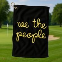 We The People Nicolle Wallace Gold Eddition Golf Towel thumb 1