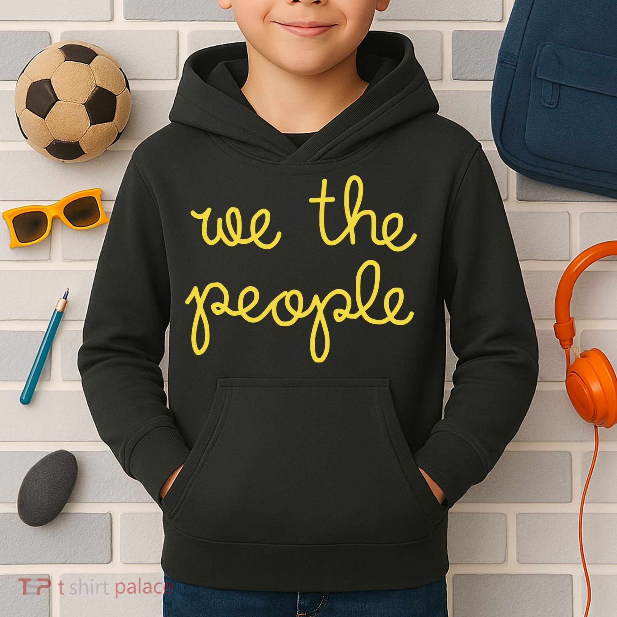 We The People Nicolle Wallace Gold Eddition Kids Hoodie