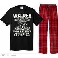 Welder The Pain Is Real Those Scars Were Earned Welding Pajama Set thumb 0