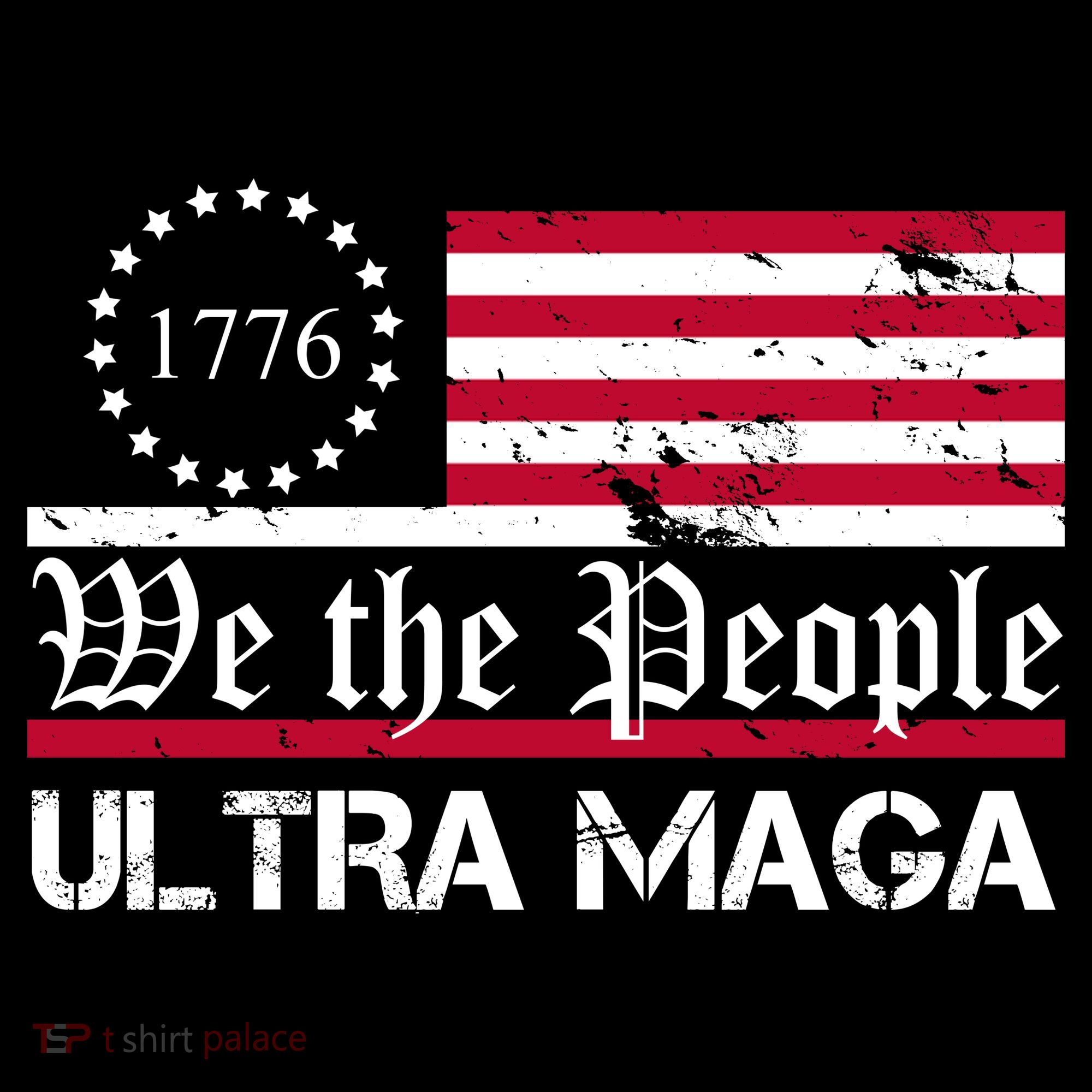 We The People 1776 Ultra Maga Ornament