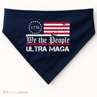 We The People 1776 Ultra Maga USA-Made Doggie Bandana