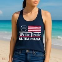 We The People 1776 Ultra Maga Women's Tank Top thumb 2