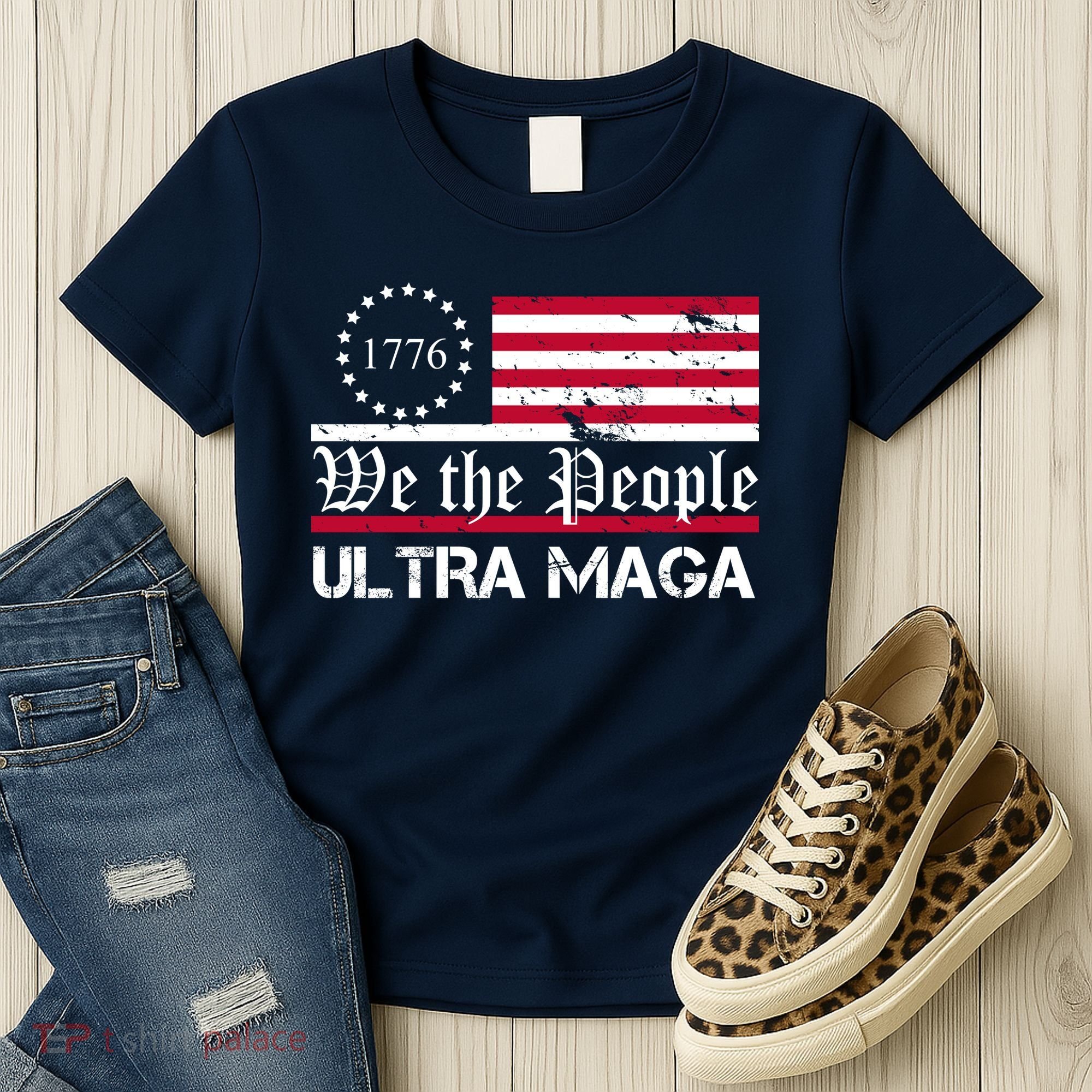 We The People 1776 Ultra Maga Women's T-Shirt