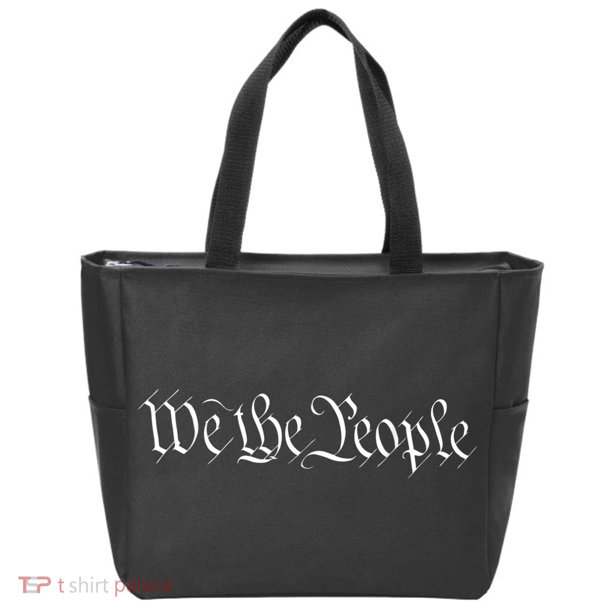 We The People USA Preamble Constitution America 1776 Tote Bag