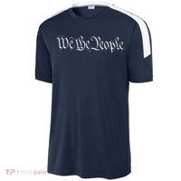 We The People USA Preamble Constitution America 1776 Sport-Tek Competitor United Soccer Jersey thumb 2