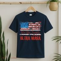 We The People Ultra MAGA King Vintage USA Flag Pride T-Shirt thumb 2