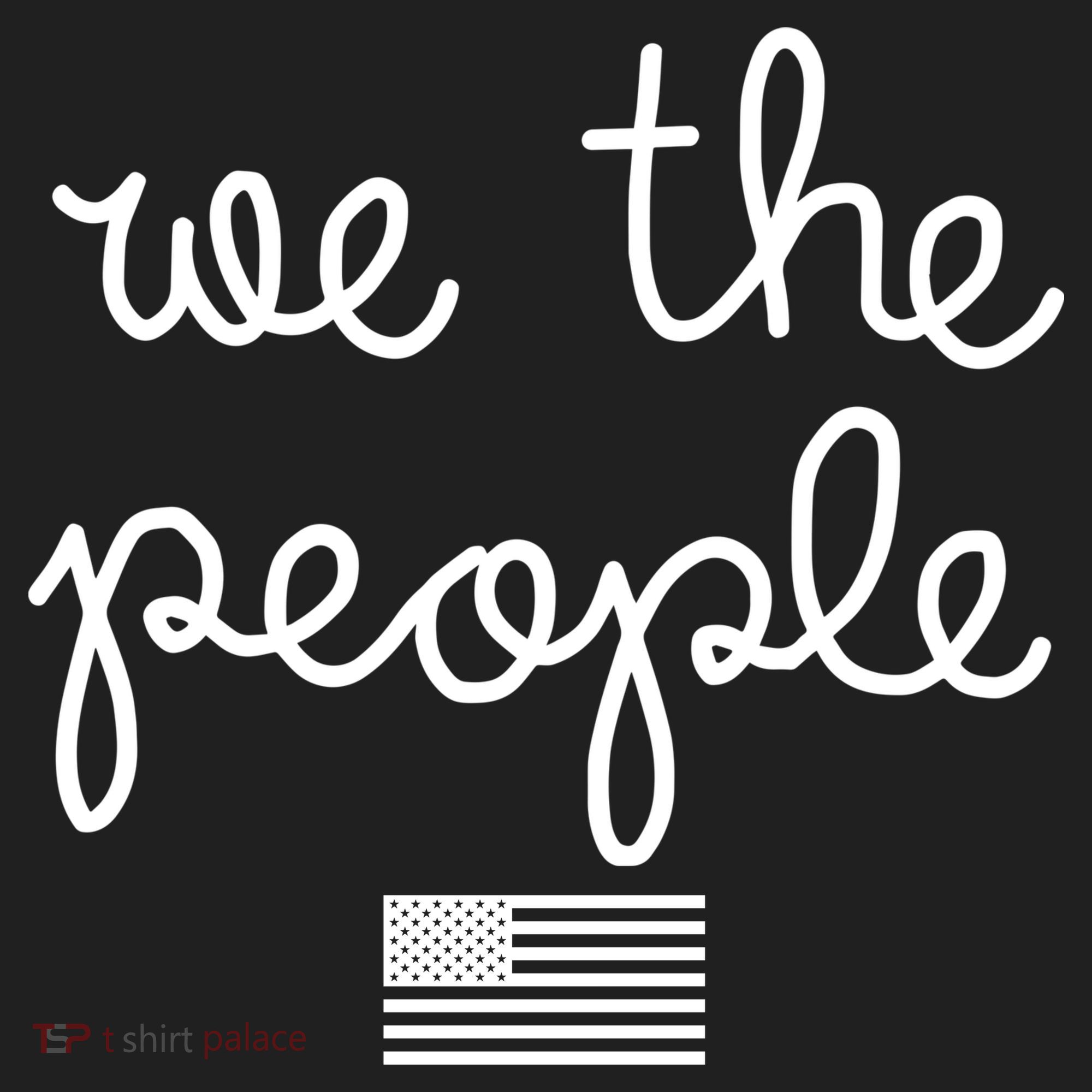 We The People USA American Flag Women's Sweatshirt
