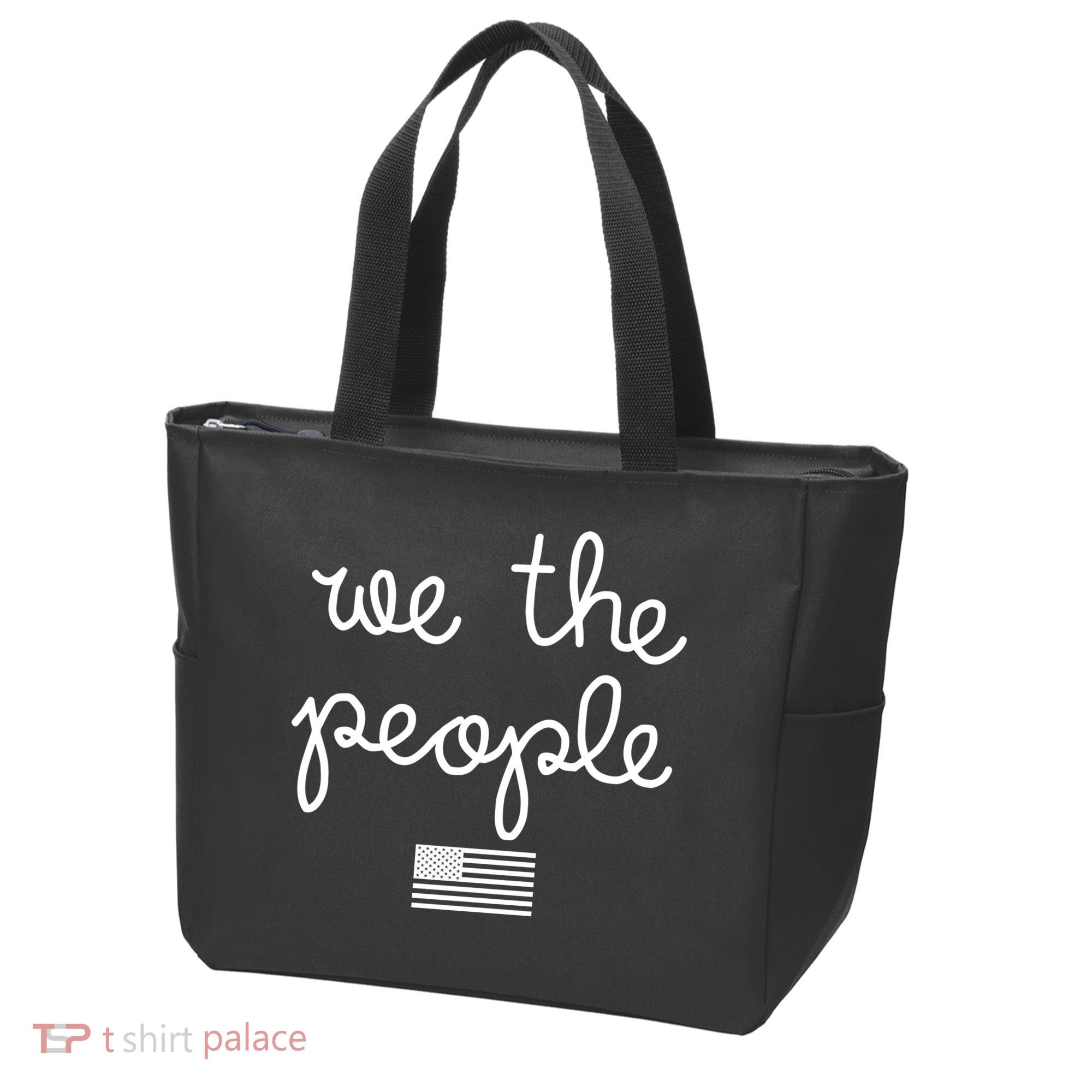We The People USA American Flag Tote Bag