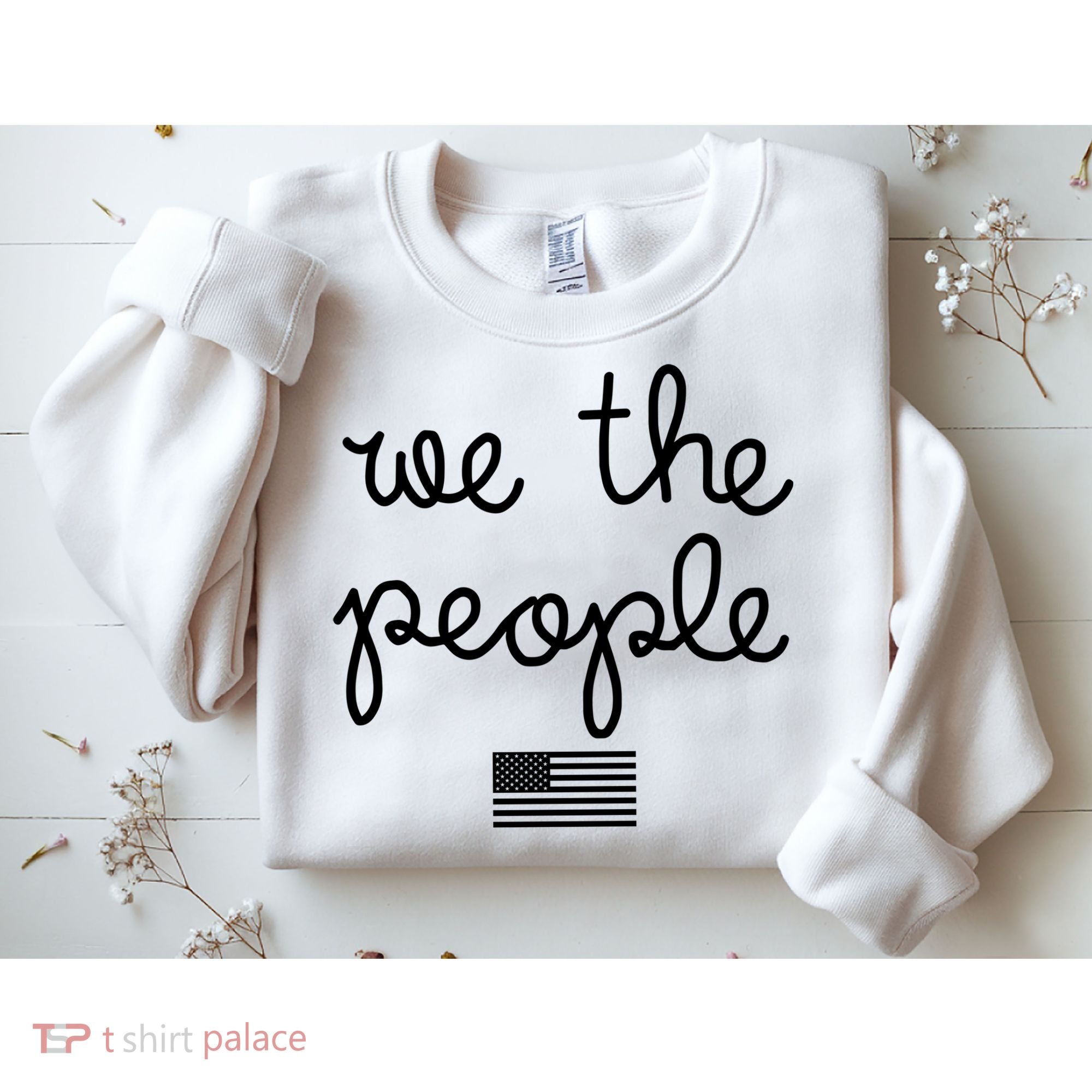 We The People USA American Flag Sweatshirt