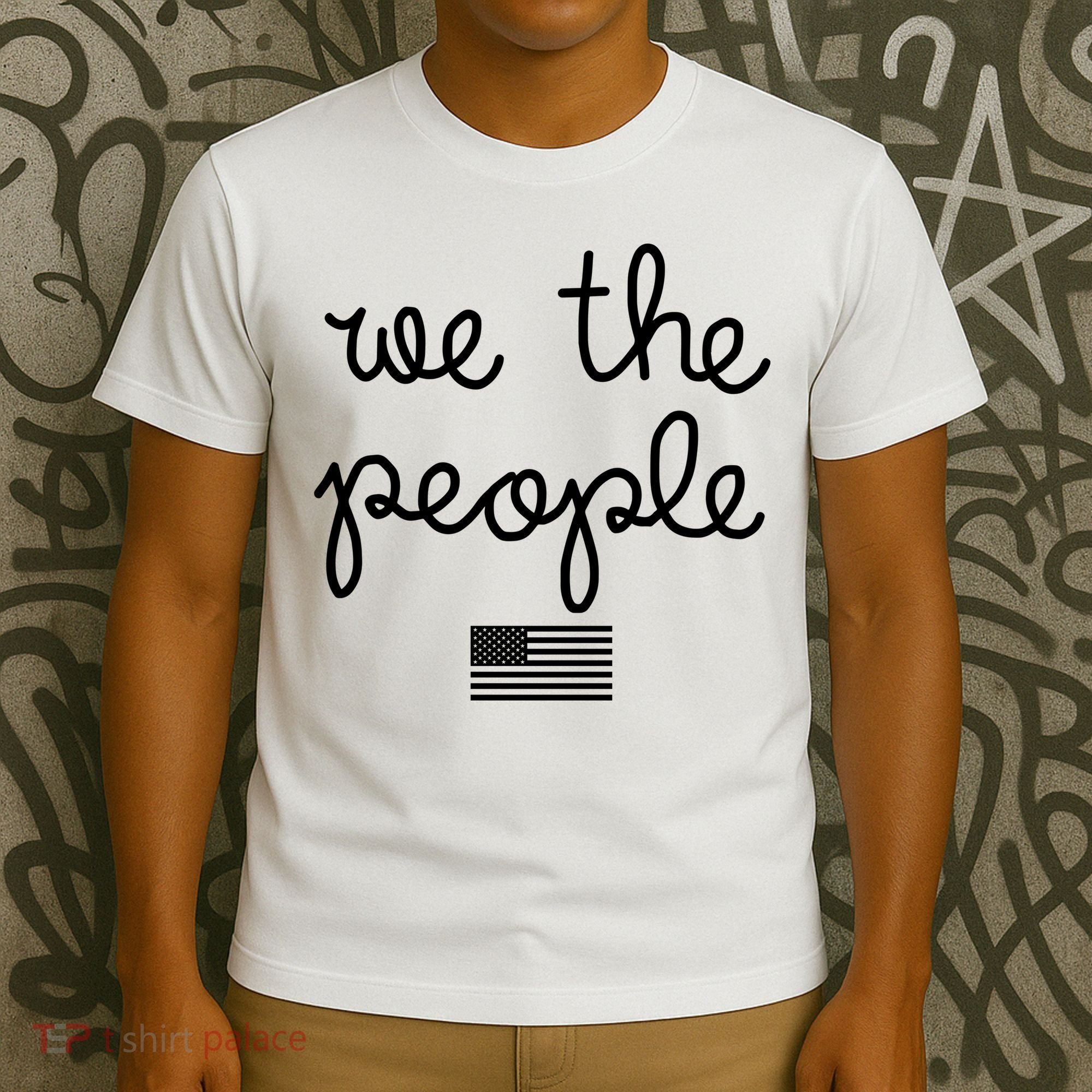 We The People USA American Flag T-Shirt