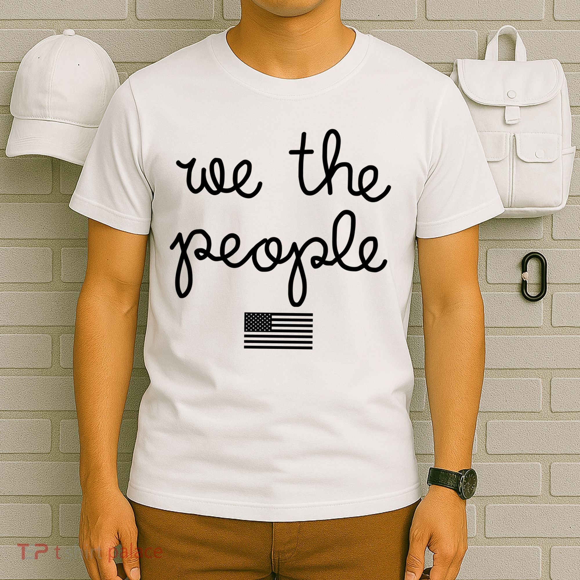 We The People USA American Flag T-Shirt