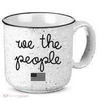 We The People USA American Flag 15oz Campfire Ceramic Mug thumb 0