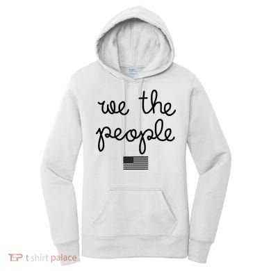 We The People USA American Flag Women's Hoodie