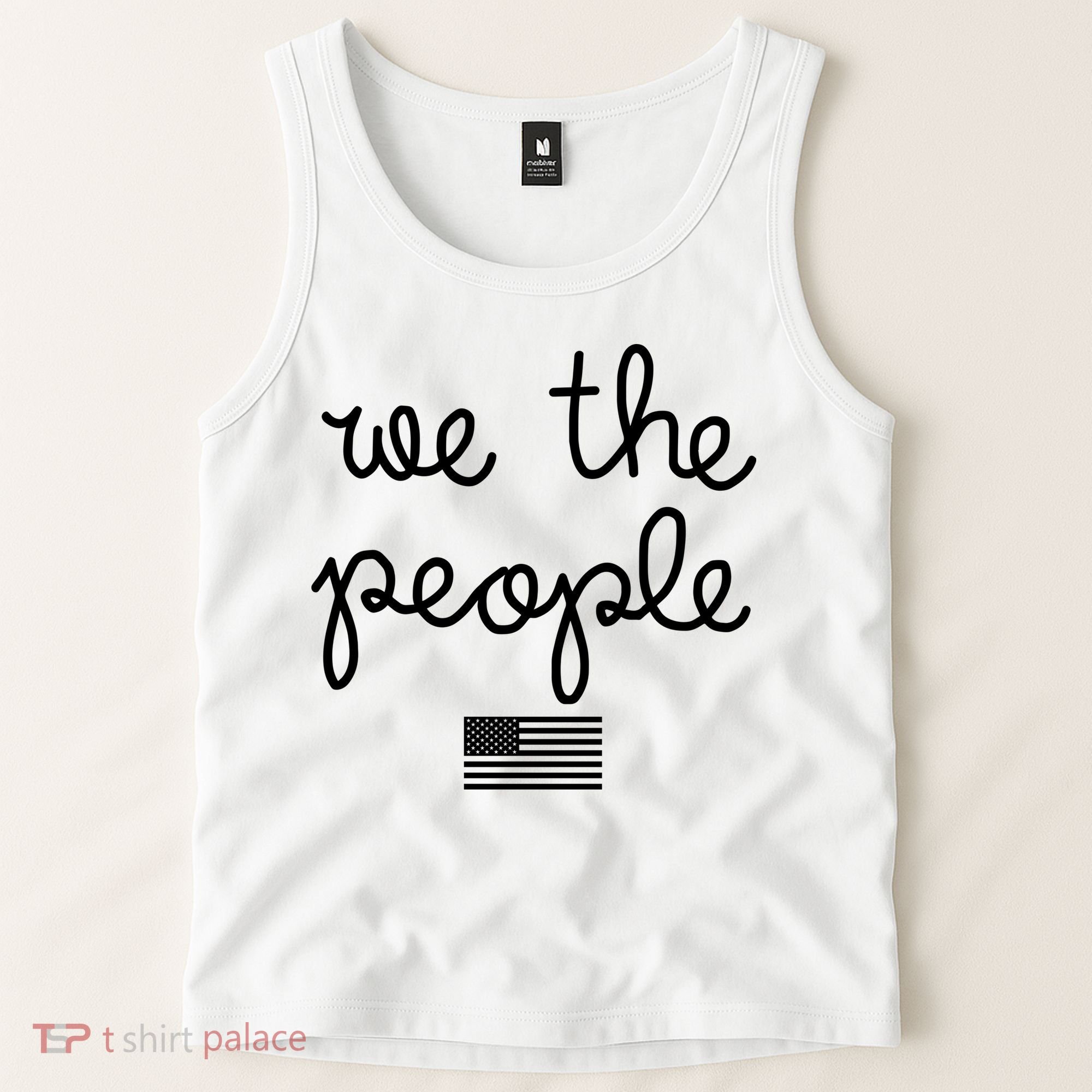 We The People USA American Flag Tank Top