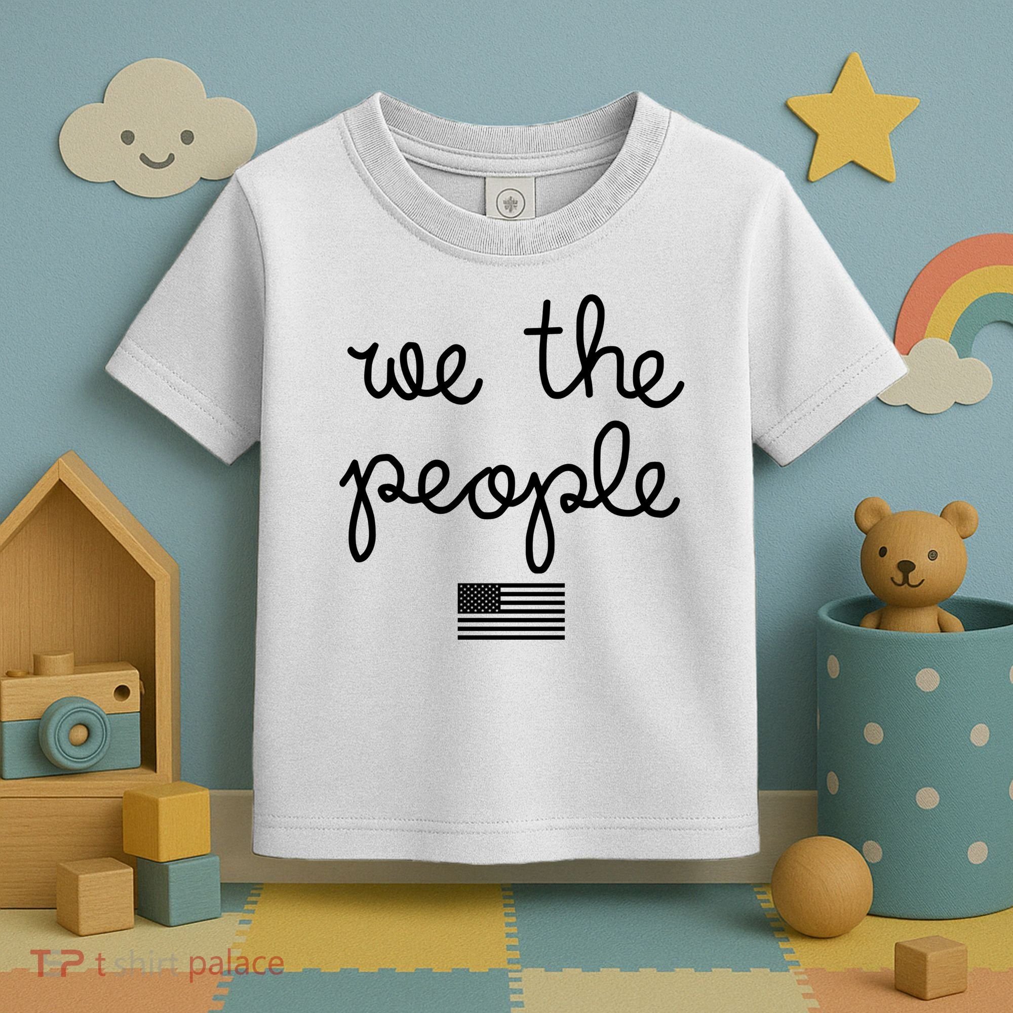 We The People USA American Flag Toddler T-Shirt