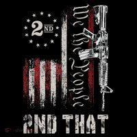 We The People 2nd That Second Amendment Pro Gun American Doggie Tank thumb 4
