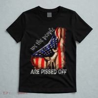 We The People Are Pissed Off Vintage Us America Flag T-Shirt thumb 5