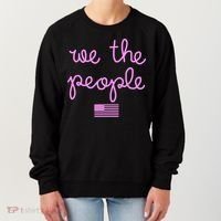 We The People USA Pink American Flag Women's Sweatshirt thumb 0