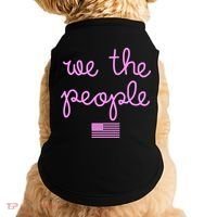We The People USA Pink American Flag Doggie Tank thumb 0